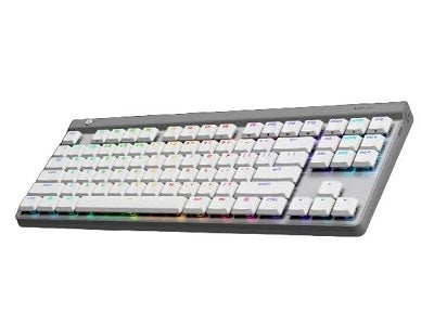 Logitech G515 TKL Wired Gaming Keyboard - White - TACTILE - US - view 3