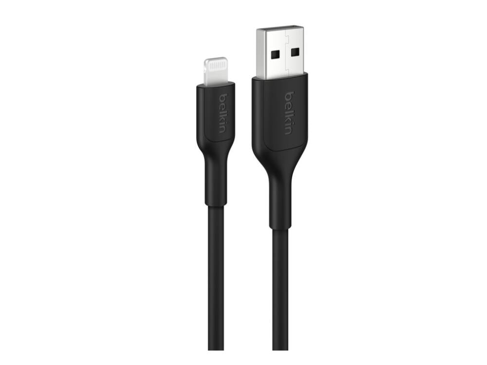 Belkin BoostCharge USB-A to Lightning Cable 2m (6.6 ft) - Black