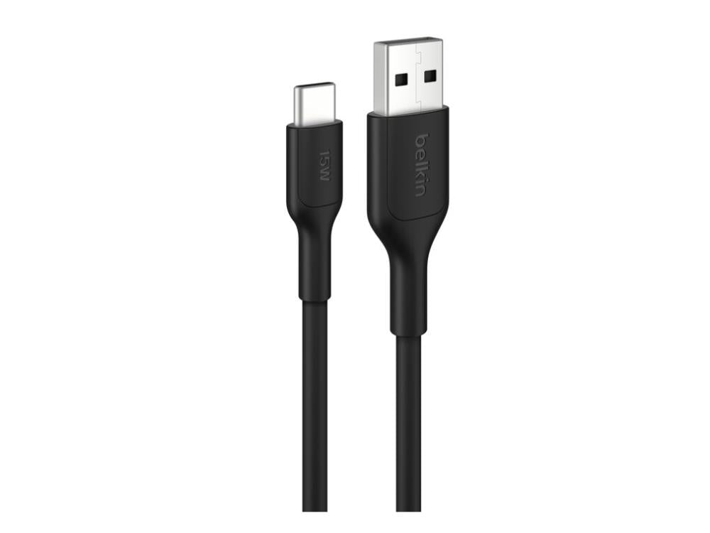 Belkin BoostCharge USB-A to USB-C Cable 3 m (9.8 ft) 18W - Black