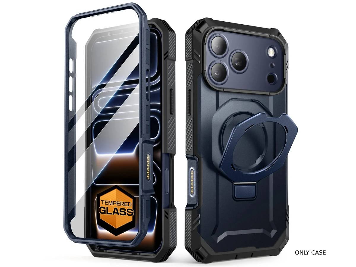 i-Blason Unicorn Beetle GRIP MagSafe Case for iPhone 17 Pro Max - Blue