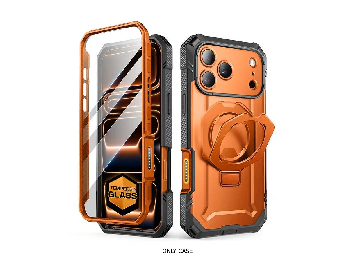 i-Blason Unicorn Beetle GRIP MagSafe Case for iPhone 17 Pro Max - Orange