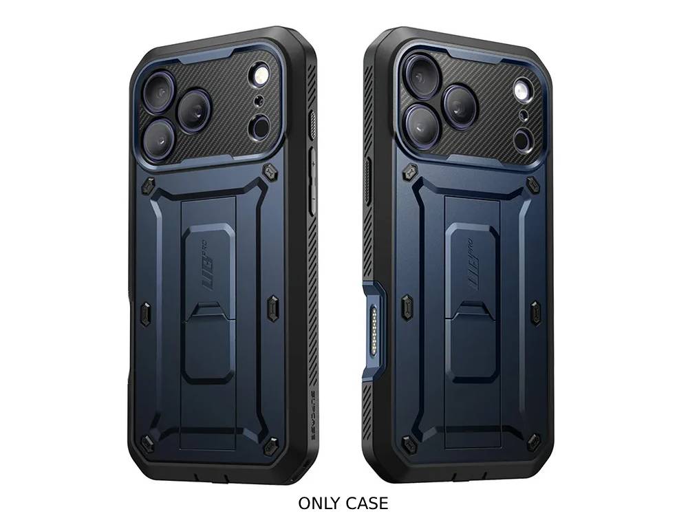 i-Blason Unicorn Beetle PRO Rugged Case with Built-in Screen Protector for iPhone 17 Pro Max - Blue
