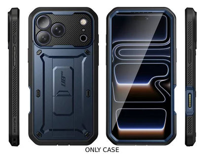 i-Blason Unicorn Beetle PRO Rugged Case with Built-in Screen Protector for iPhone 17 Pro Max - Blue