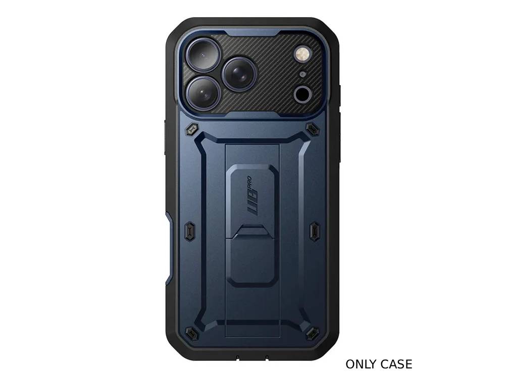 i-Blason Unicorn Beetle PRO Rugged Case with Built-in Screen Protector for iPhone 17 Pro Max - Blue