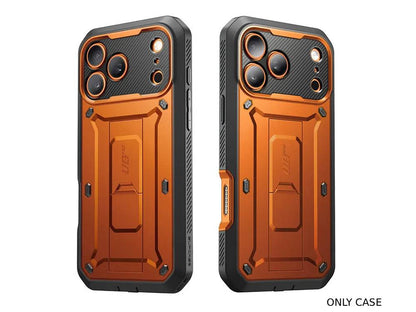 i-Blason Unicorn Beetle PRO Rugged Case with Built-in Screen Protector for iPhone 17 Pro Max - Orange