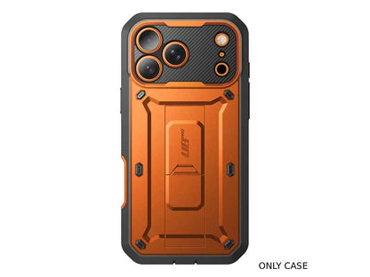 i-Blason Unicorn Beetle PRO Rugged Case with Built-in Screen Protector for iPhone 17 Pro Max - Orange