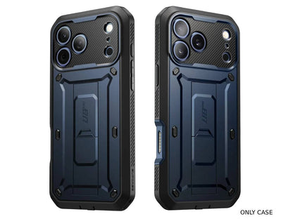 i-Blason Unicorn Beetle PRO Rugged Case with Built-in Screen Protector for iPhone 17 Pro - Blue