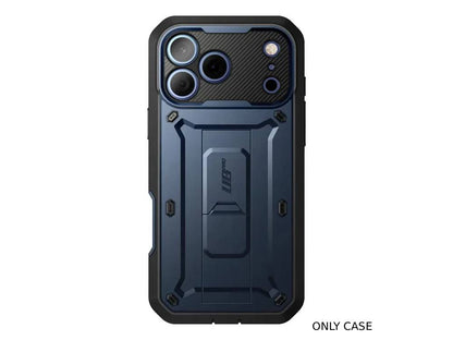 i-Blason Unicorn Beetle PRO Rugged Case with Built-in Screen Protector for iPhone 17 Pro - Blue