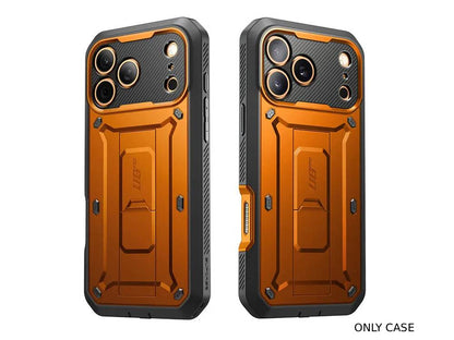 i-Blason Unicorn Beetle PRO Rugged Case with Built-in Screen Protector for iPhone 17 Pro - Orange