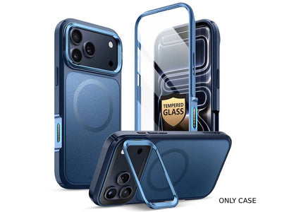 i-Blason ARES FLIP MagSafe Case with Kickstand for iPhone 17 Pro - Blue