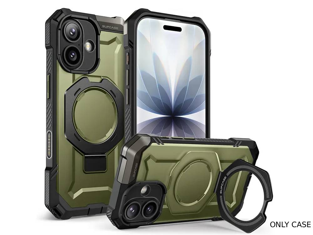 i-Blason Unicorn Beetle GRIP MagSafe Case for iPhone 17 - Dark Green