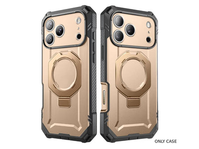 i-Blason Unicorn Beetle GRIP PRO MagSafe Case with HD Tempered Glass for iPhone 17 Pro Max - Gold