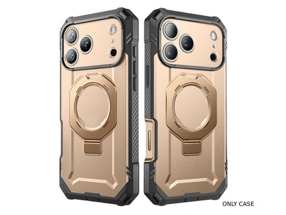 i-Blason Unicorn Beetle GRIP PRO MagSafe Case with HD Tempered Glass for iPhone 17 Pro Max - Gold