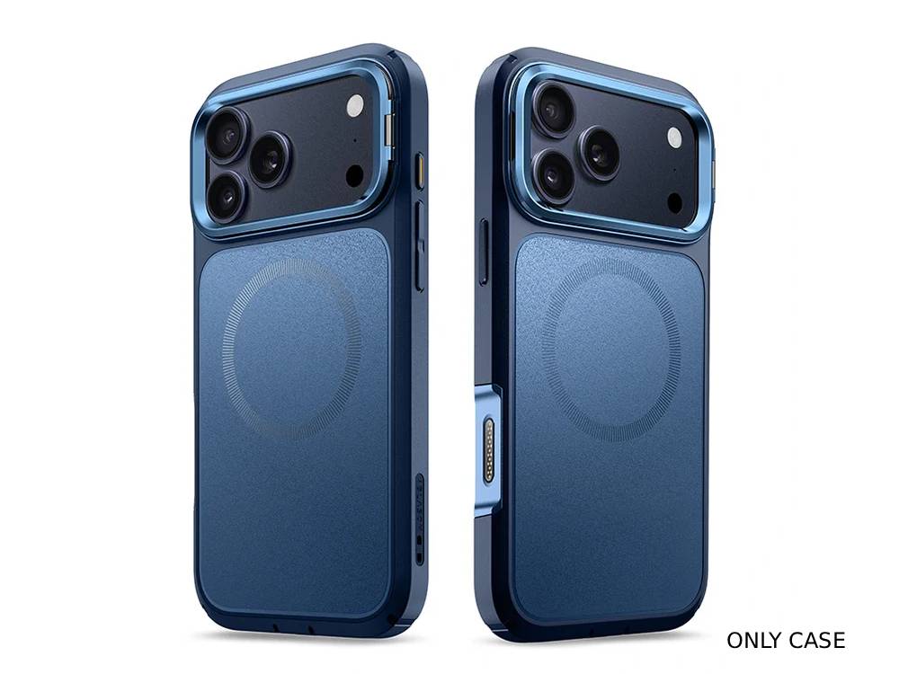 i-Blason ARES FLIP MagSafe Case with Kickstand for iPhone 17 Pro Max - Blue