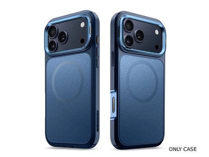 i-Blason ARES FLIP MagSafe Case with Kickstand for iPhone 17 Pro Max - Blue