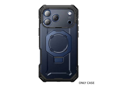 i-Blason Unicorn Beetle GRIP PRO MagSafe Case with HD Tempered Glass for iPhone 17 Pro - Blue