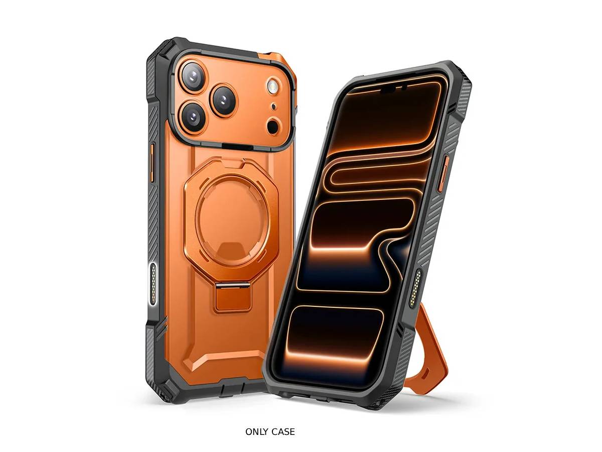 i-Blason Unicorn Beetle GRIP MagSafe Case for iPhone 17 Pro - Orange
