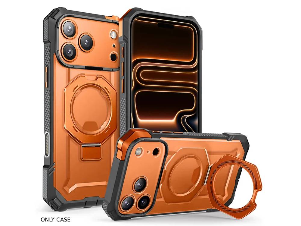 i-Blason Unicorn Beetle GRIP MagSafe Case for iPhone 17 Pro - Orange