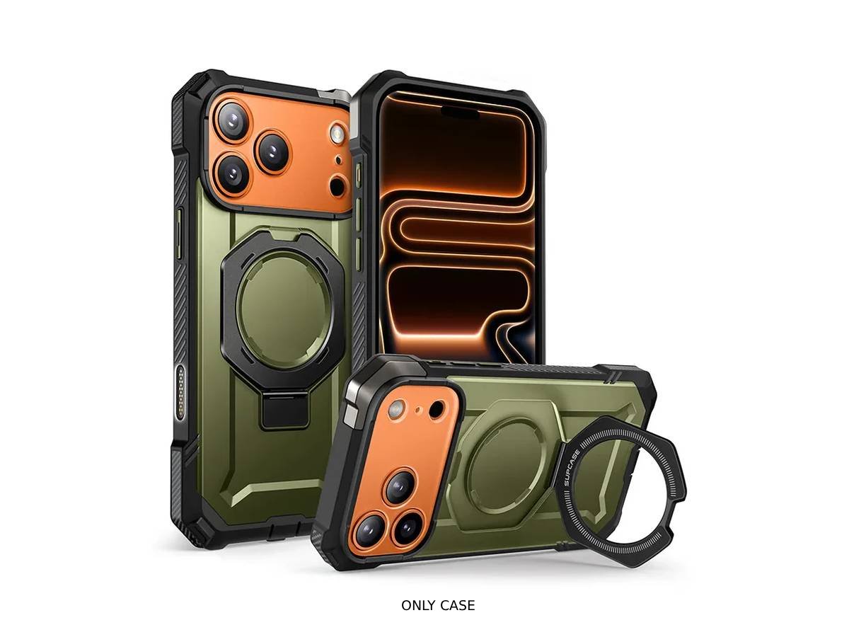 i-Blason Unicorn Beetle GRIP MagSafe Case for iPhone 17 Pro Max - Dark Green