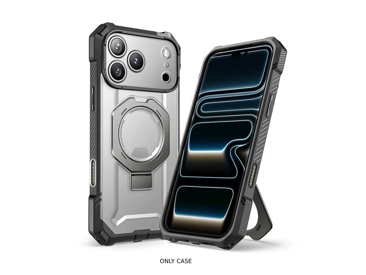 i-Blason Unicorn Beetle GRIP MagSafe Case for iPhone 17 Pro Max - Gray