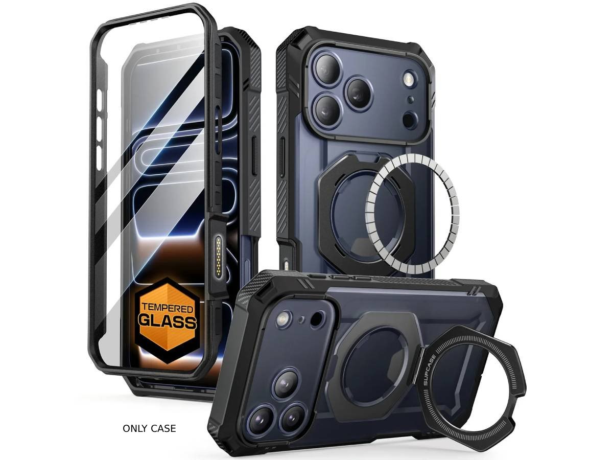 i-Blason Unicorn Beetle GRIP MagSafe Case for iPhone 17 Pro Max - Black