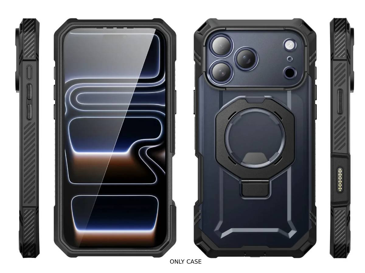 i-Blason Unicorn Beetle GRIP MagSafe Case for iPhone 17 Pro Max - Black