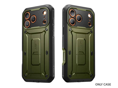 i-Blason Unicorn Beetle PRO Rugged Case with Built-in Screen Protector for iPhone 17 Pro Max - Dark Green