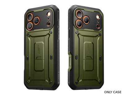 i-Blason Unicorn Beetle PRO Rugged Case with Built-in Screen Protector for iPhone 17 Pro Max - Dark Green