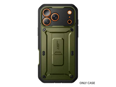i-Blason Unicorn Beetle PRO Rugged Case with Built-in Screen Protector for iPhone 17 Pro Max - Dark Green