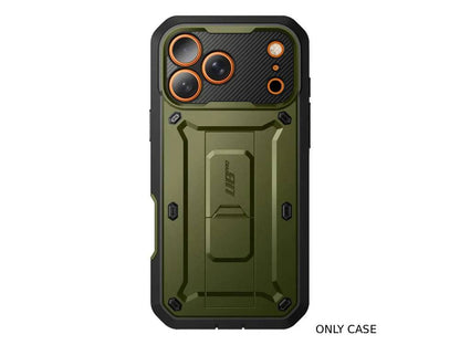 i-Blason Unicorn Beetle PRO Rugged Case with Built-in Screen Protector for iPhone 17 Pro Max - Dark Green