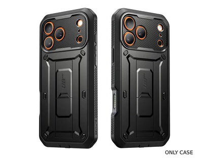 i-Blason Unicorn Beetle PRO Rugged Case with Built-in Screen Protector for iPhone 17 Pro Max - Black