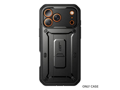 i-Blason Unicorn Beetle PRO Rugged Case with Built-in Screen Protector for iPhone 17 Pro Max - Black