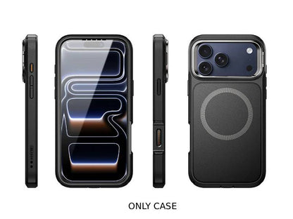 i-Blason ARES FLIP MagSafe Case with Kickstand for iPhone 17 Pro Max - Black