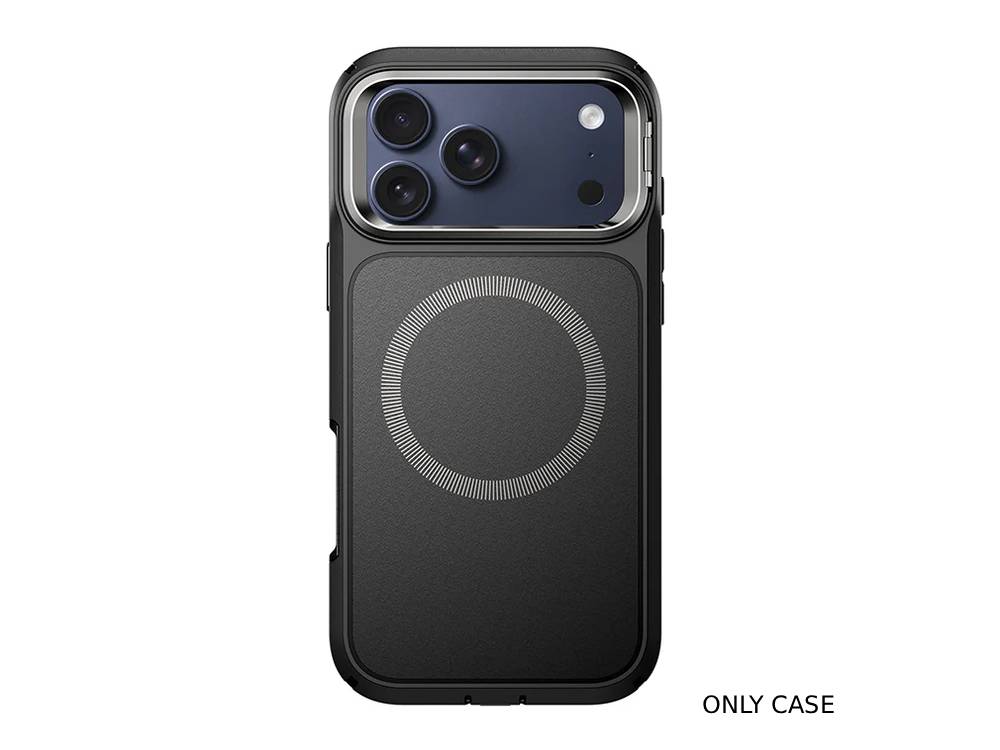 i-Blason ARES FLIP MagSafe Case with Kickstand for iPhone 17 Pro Max - Black