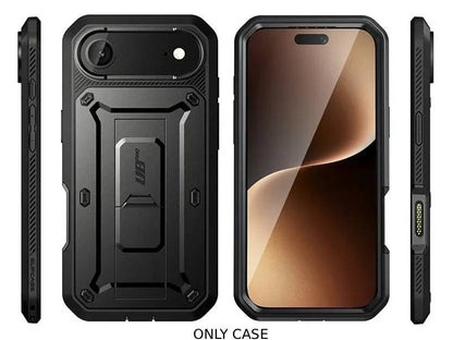 i-Blason Unicorn Beetle PRO Rugged Case with Built-in Screen Protector for iPhone Air - Black