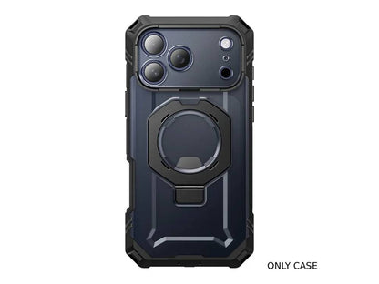 i-Blason Unicorn Beetle GRIP PRO MagSafe Case with HD Tempered Glass for iPhone 17 Pro - Black