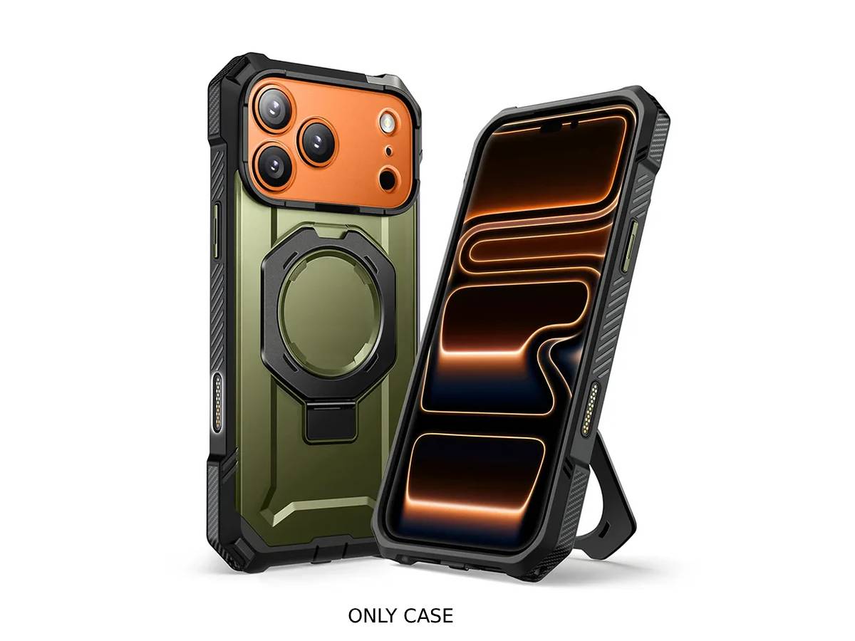 i-Blason Unicorn Beetle GRIP MagSafe Case for iPhone 17 Pro - Dark Green