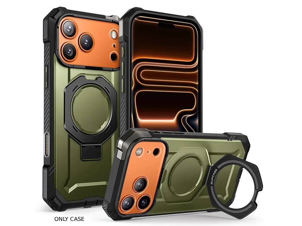 i-Blason Unicorn Beetle GRIP MagSafe Case for iPhone 17 Pro - Dark Green