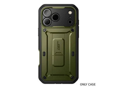 i-Blason Unicorn Beetle PRO Rugged Case with Built-in Screen Protector for iPhone 17 Pro - Dark Green