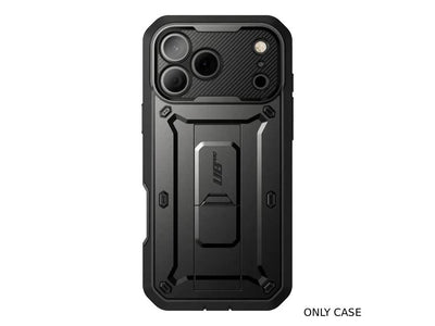 i-Blason Unicorn Beetle PRO Rugged Case with Built-in Screen Protector for iPhone 17 Pro - Black