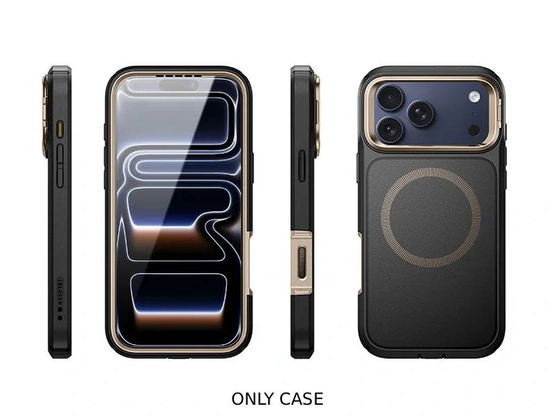 i-Blason ARES FLIP MagSafe Case with Kickstand for iPhone 17 Pro - Desert