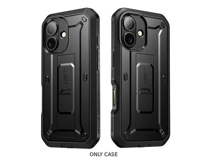 i-Blason Unicorn Beetle PRO Rugged Case with Built-in Screen Protector for iPhone 17 - Black