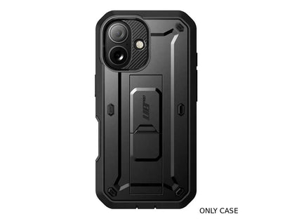 i-Blason Unicorn Beetle PRO Rugged Case with Built-in Screen Protector for iPhone 17 - Black