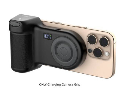 Belkin PowerGrip Magnetic Camera Grip with 9300mAh Power Bank - Charcoal