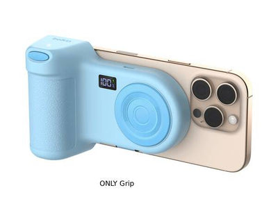 Belkin PowerGrip Magnetic Camera Grip with 9300mAh Power Bank - Blue