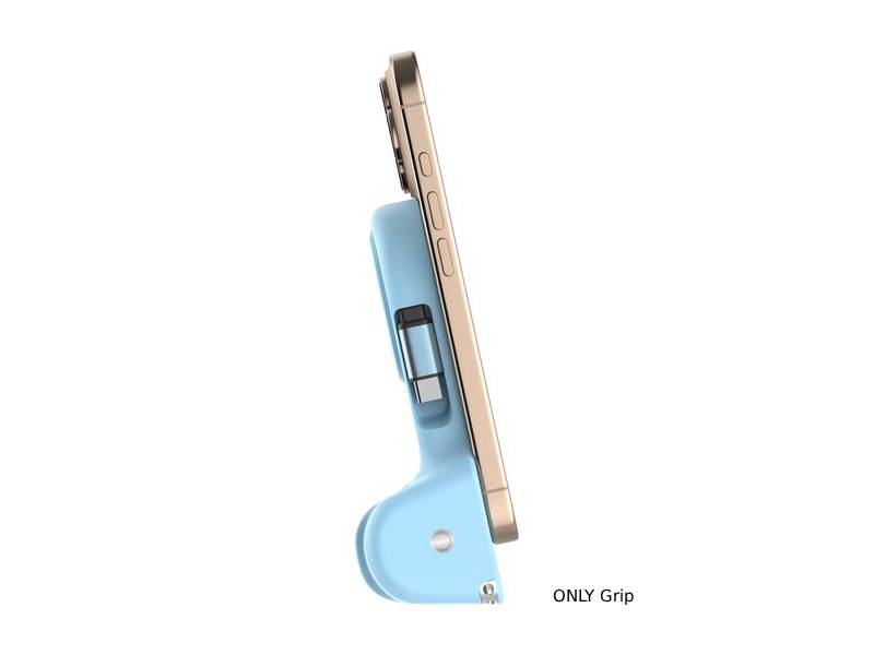 Belkin PowerGrip Magnetic Camera Grip with 9300mAh Power Bank - Blue