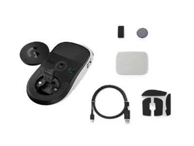 Logitech Pro X2 Superstrike Mouse - Lunar Eclipse - view 3