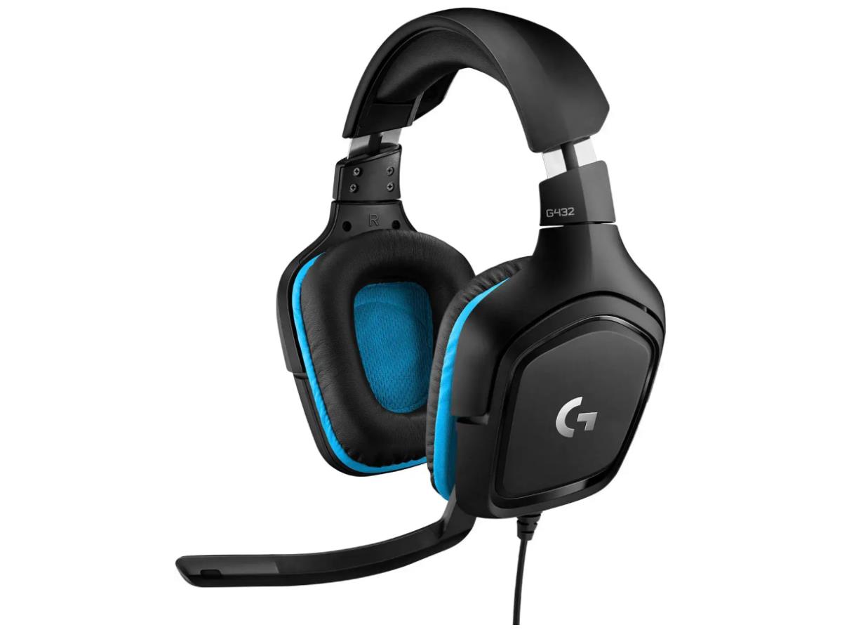 Logitech G432 Wired Headset-Leatherette