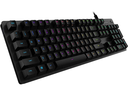 Logitech G512 Carbon RGB Mechanical Gaming Keyboard, GX Blue (Clicky) - Carbon - G512 CLICKY - US - view 2