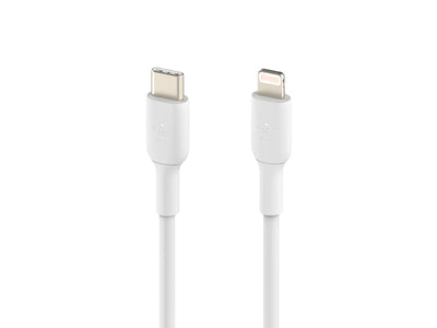 Belkin BoostCharge USB-C to Lightning Cable 1m (3.3 ft) - White